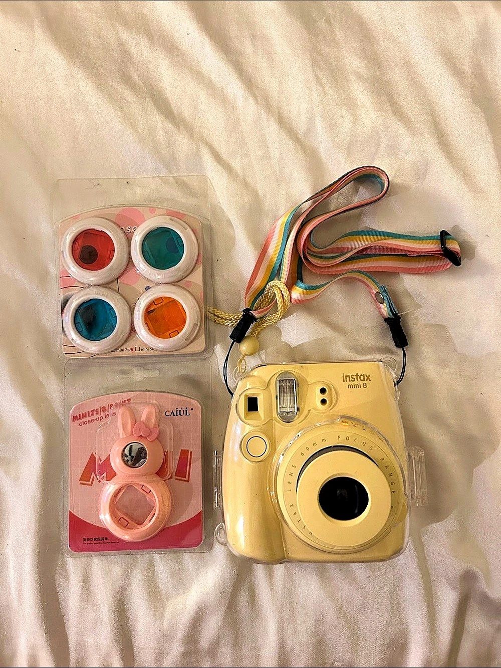 Fujifilm Instax Mini 8 Instant Camera Yellow